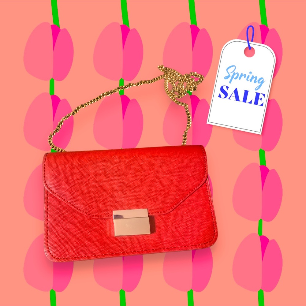 Zara red wallet on chain